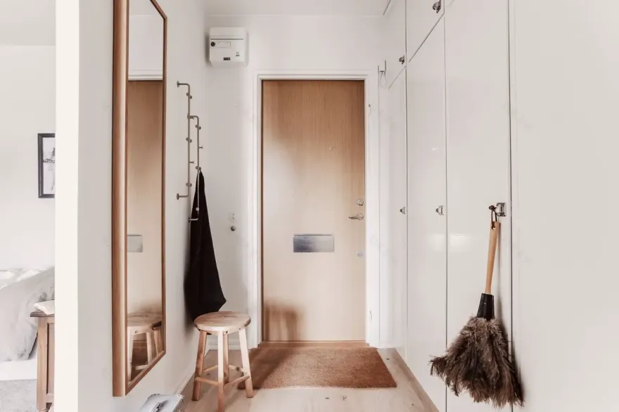 瑞典 38m2 温馨小户型公寓,秋日暖阳与现代设计的完美融合-12