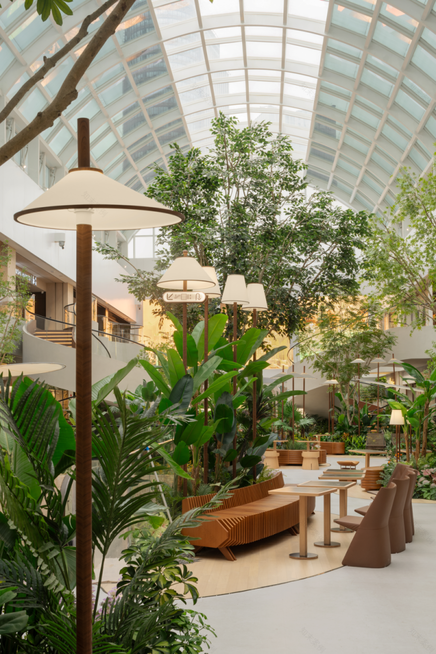 德基广场一期七层餐饮区丨中国南京丨唯想国际X+Living-4