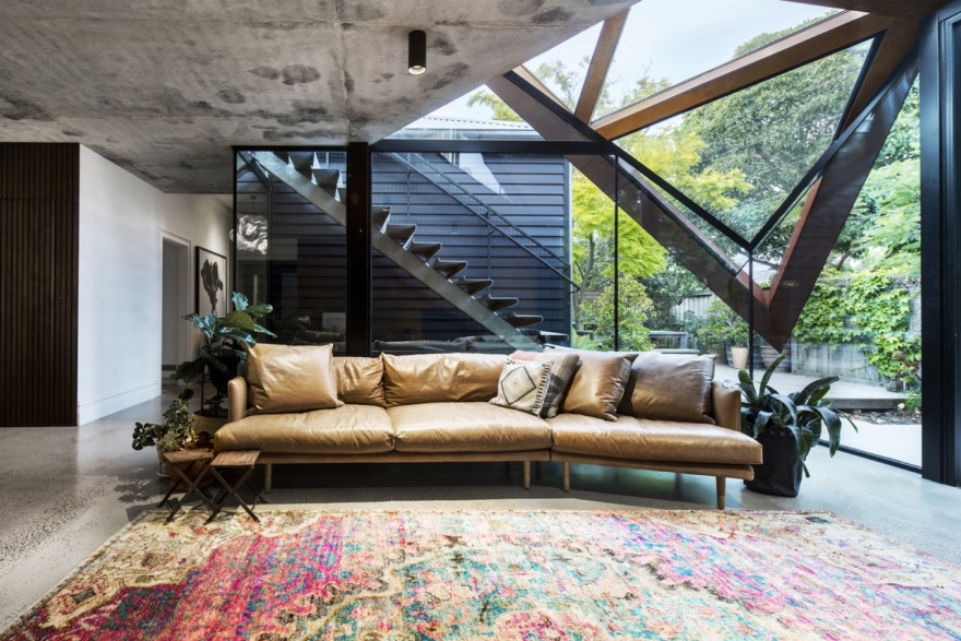 墨尔本郊区“Wheat House”的绿色延伸-30