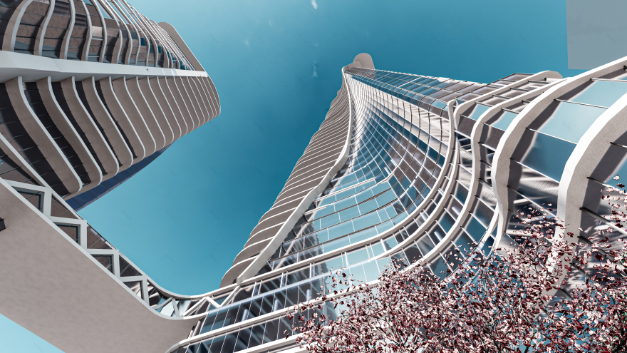 V TOWER NEW ALAMEIN CITY商业与住宅塔楼丨开罗大学工程学院建筑系-9