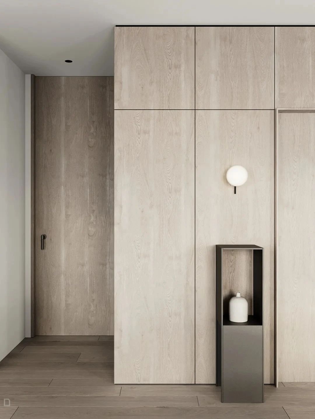 现代简约玄关设计-37