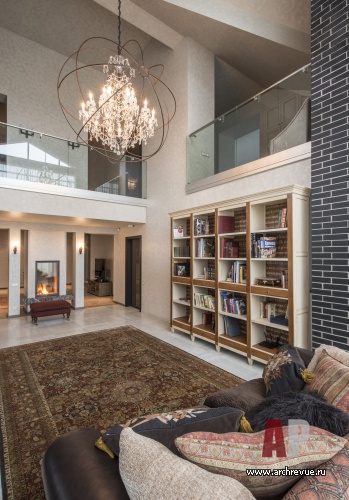 现代砖砌家庭住宅装饰项目丨俄罗斯莫斯科丨Маркос Юлия-15