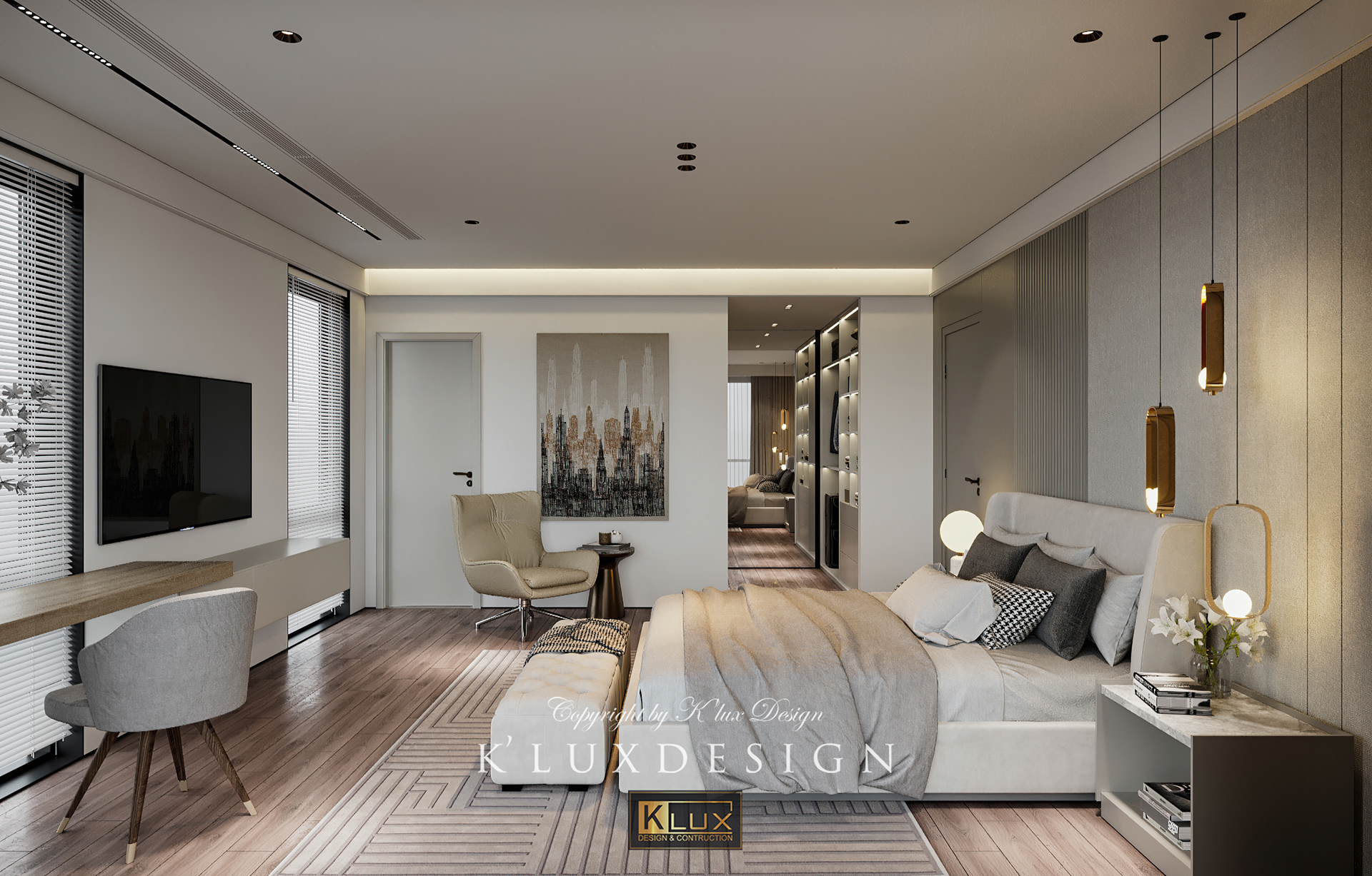 越南兴别墅室内改造项目（3 层）丨越南河内丨K'lux design-19