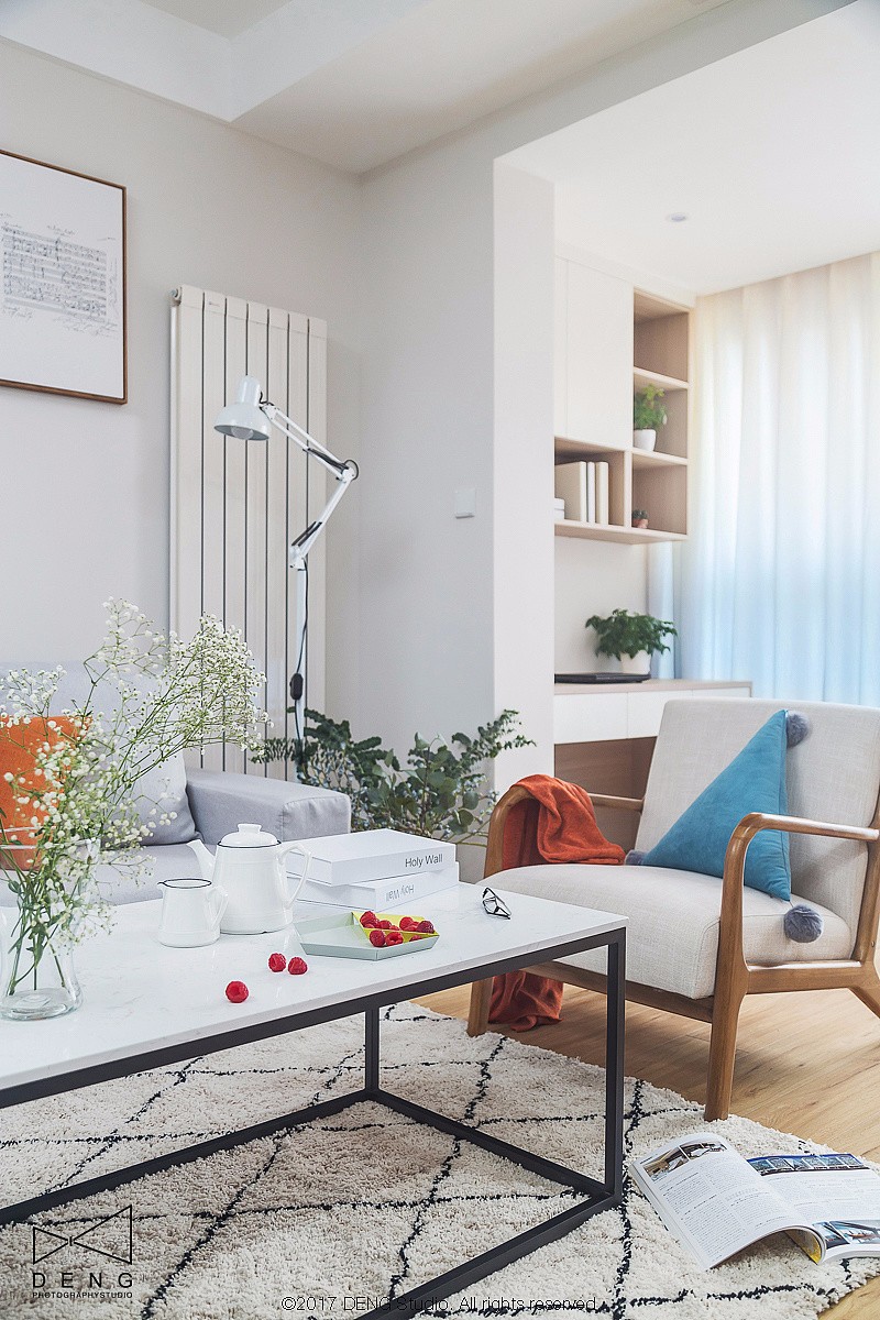 清新北欧风，河畔新世界——成都河畔新世界住宅  喜屋设计-8