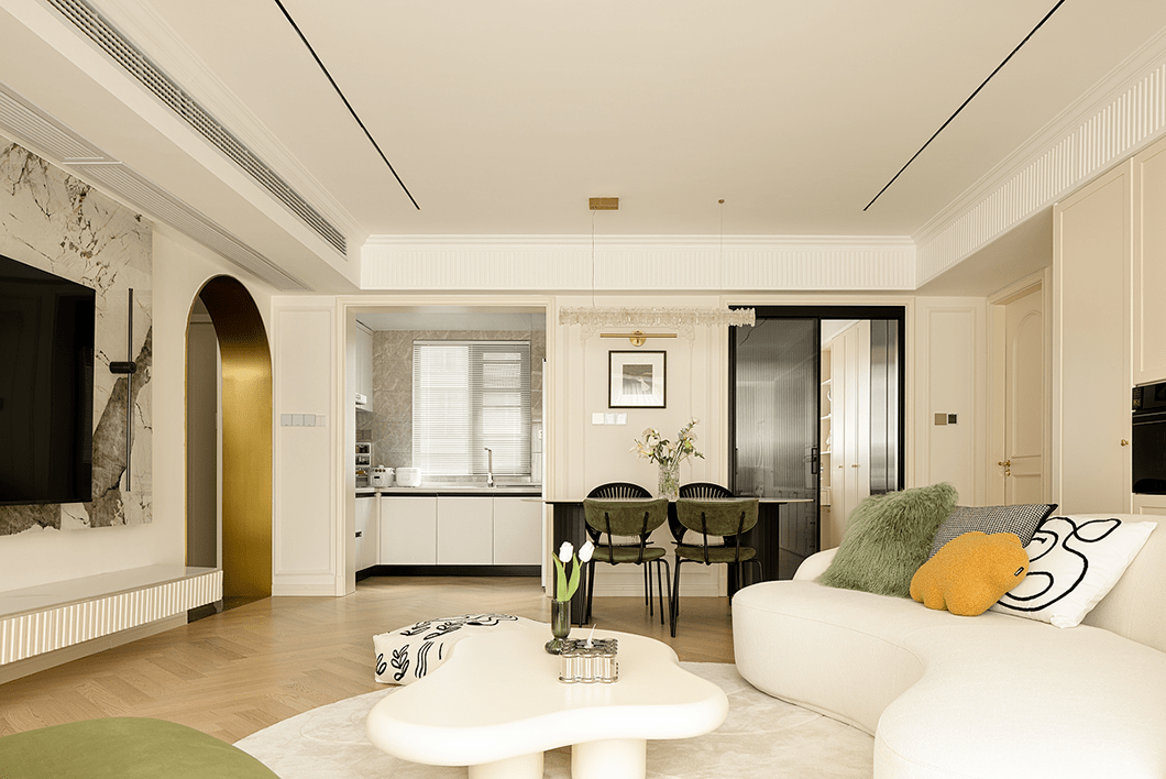 100㎡简约公寓丨辰境设计,界末空间设计-44