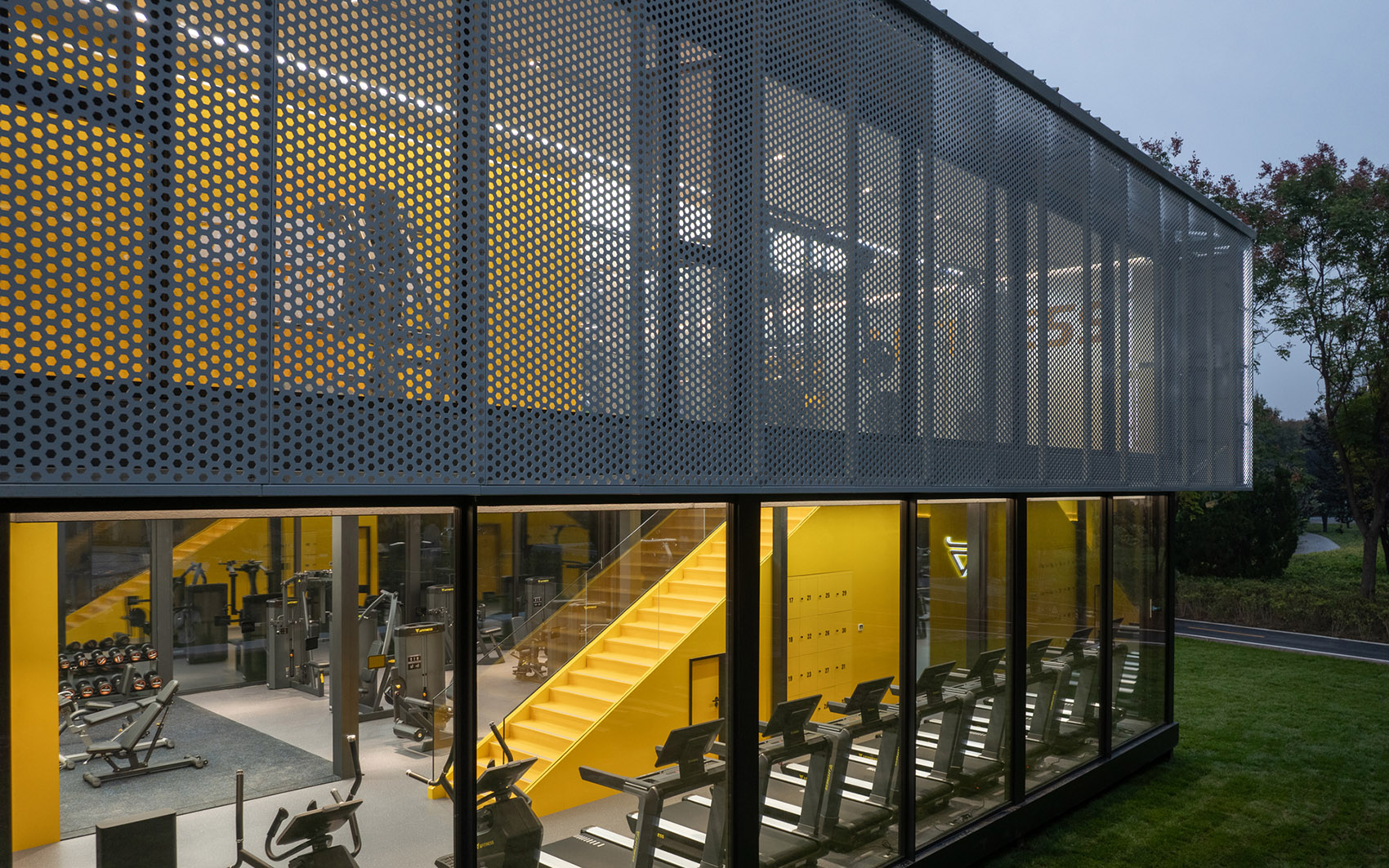 J· Fitness模块化预制智能健身房丨中国河北丨十域建筑-28