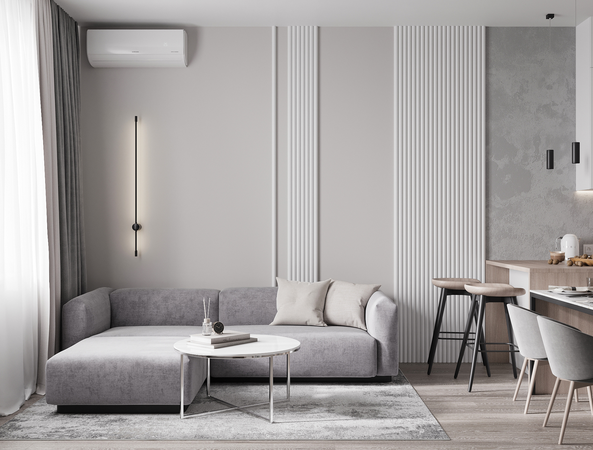 现代简约风室内设计-1