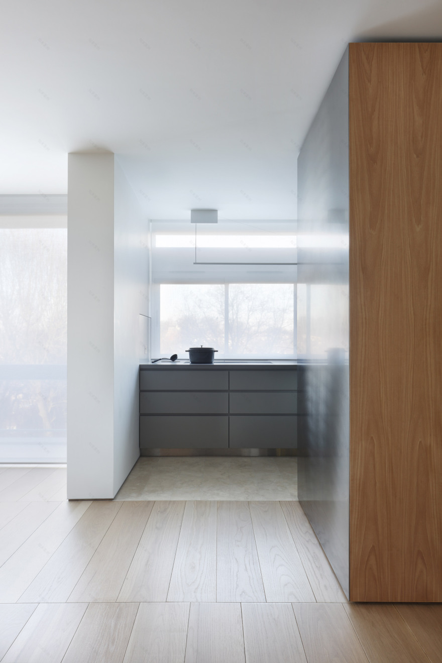 Built-in storage redefines layout for apartment overhauled by MWAI-9