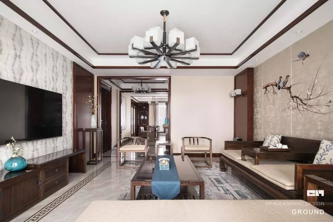 观诺新作︱中式︱海棠花苑 | 诗意的栖居,低调的奢华-32