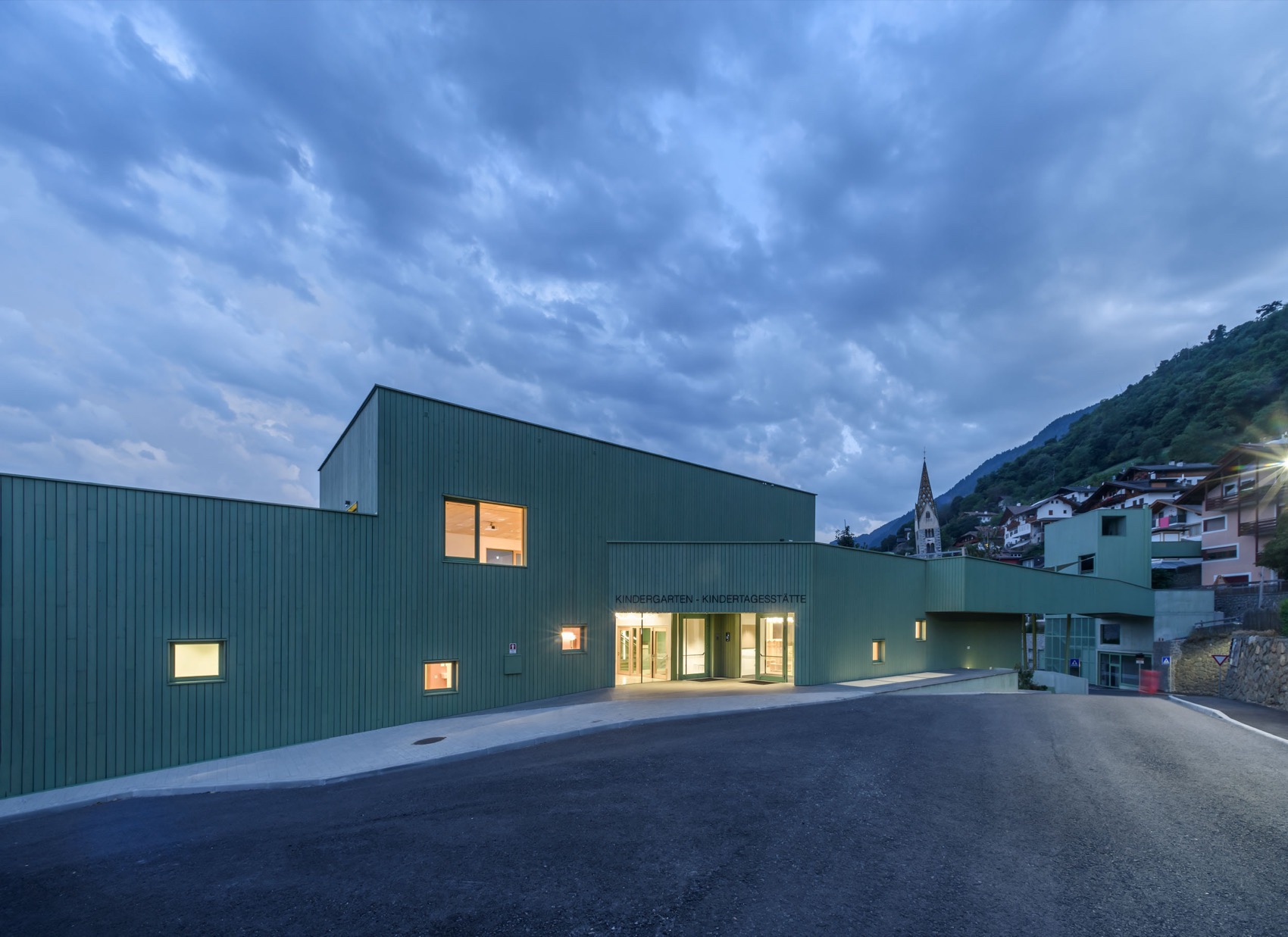 一座绿色之桥,意大利丨Roland Baldi Architects-67