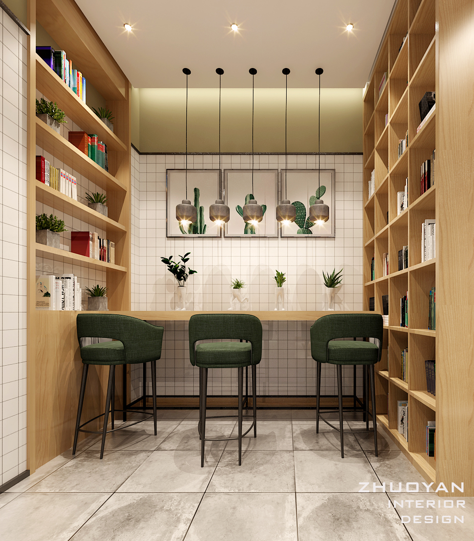 琸岩设计新作《学院書咖》-7
