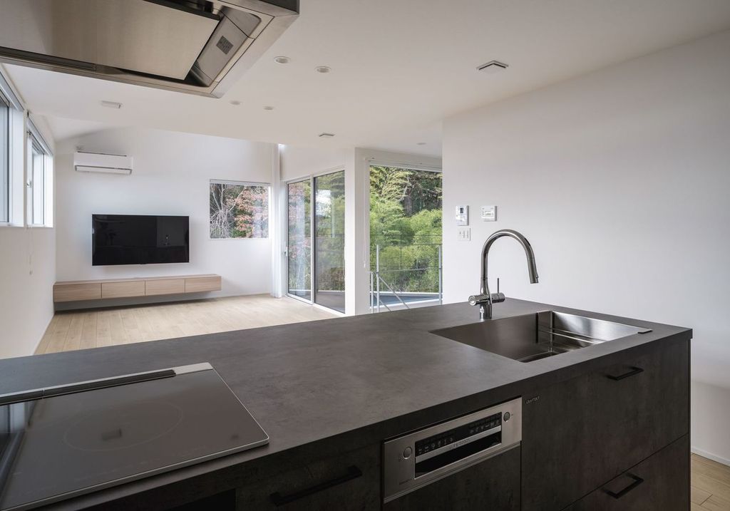 「借景と小路の家」丨日本宮城丨design casa（デザイン・カーサ）-47