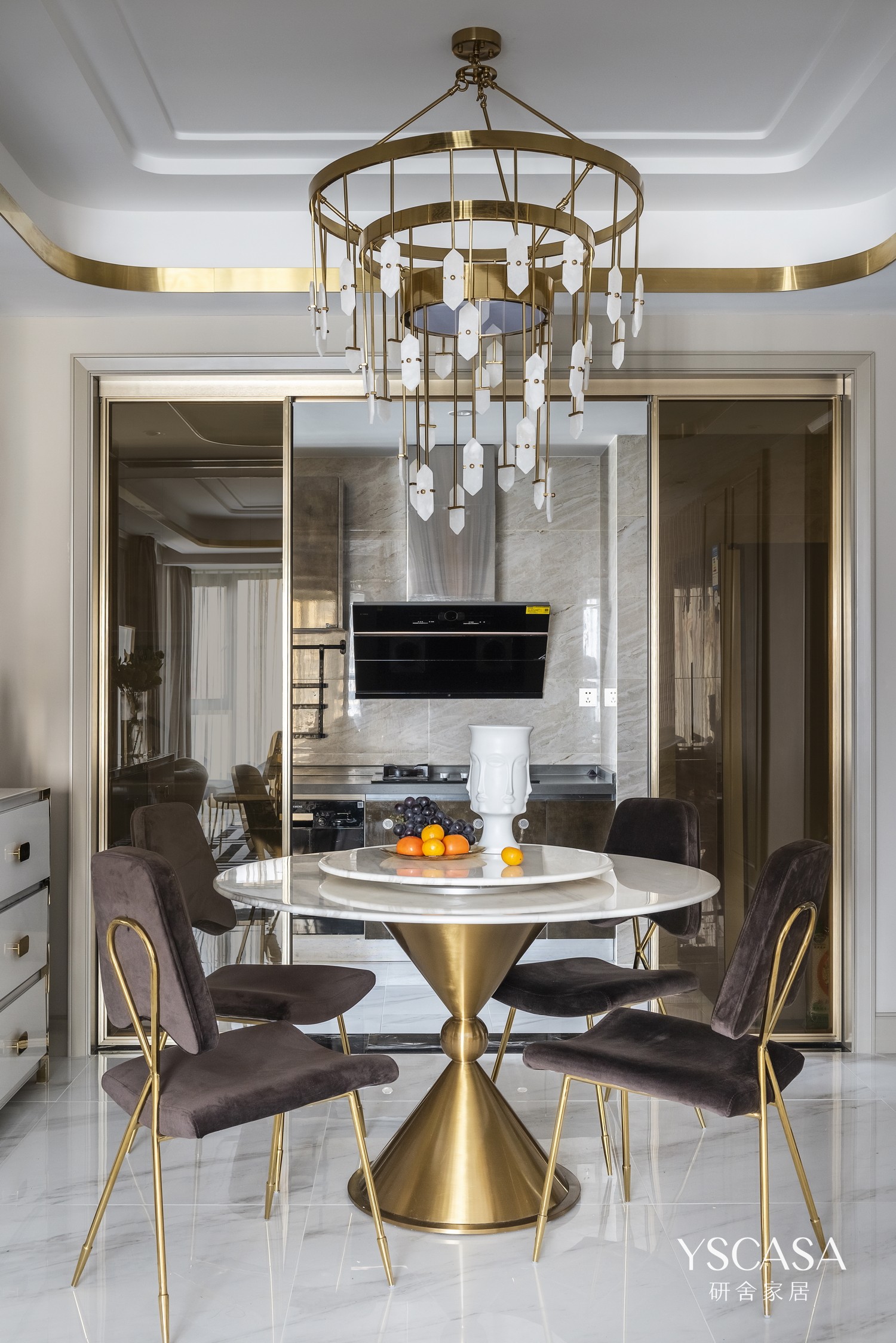 华润二十四城 122.4㎡现代轻奢家居,温馨中展现轻奢品味-39