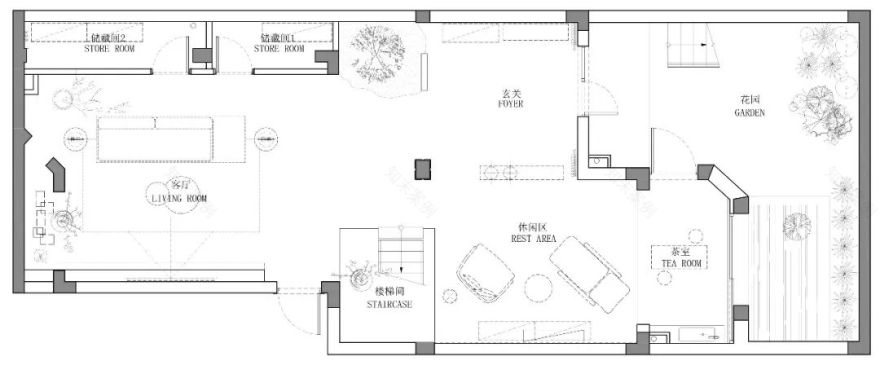 《诗·雅·集》·杭州多层家居空间的艺术探索丨中国杭州丨菲拉设计-56