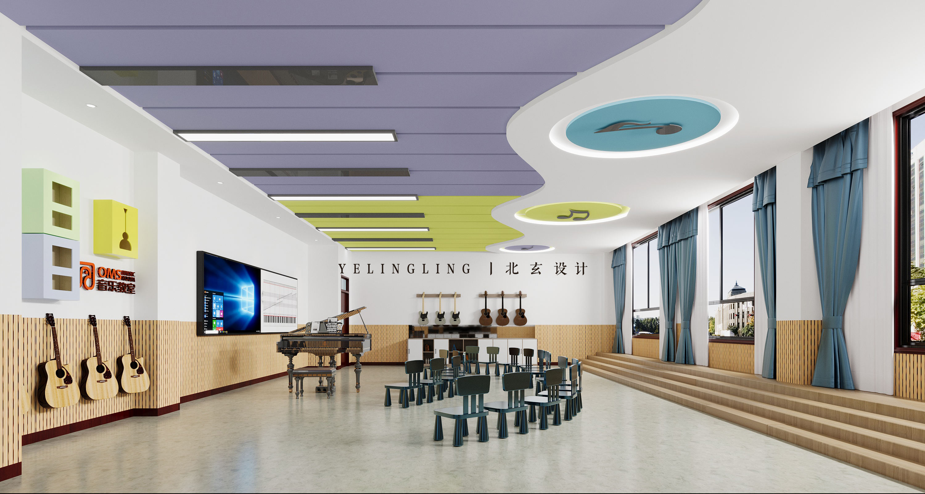 七巧筑梦，七彩人生 丨 学校设计-6