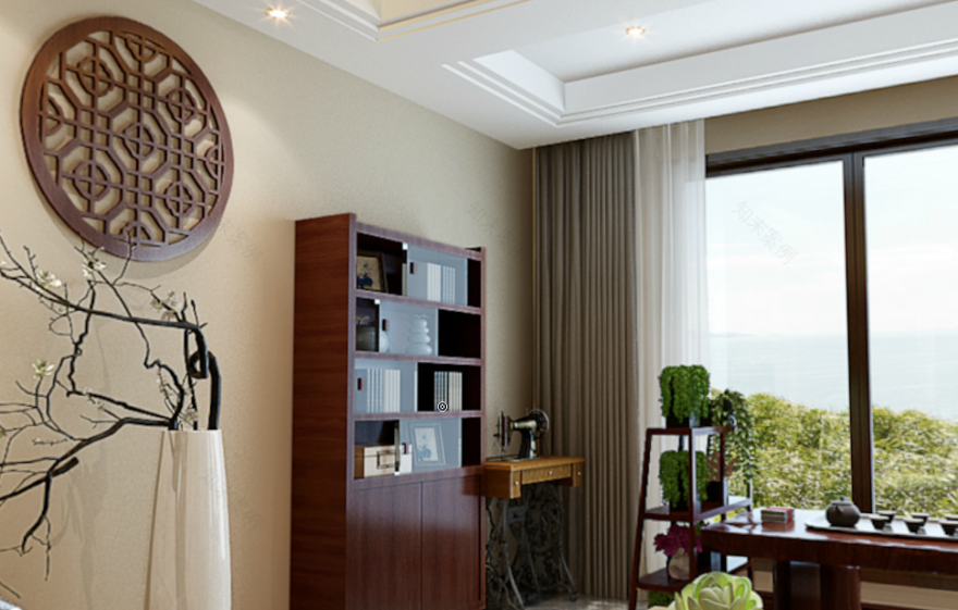 新中式风格旧屋改造-10