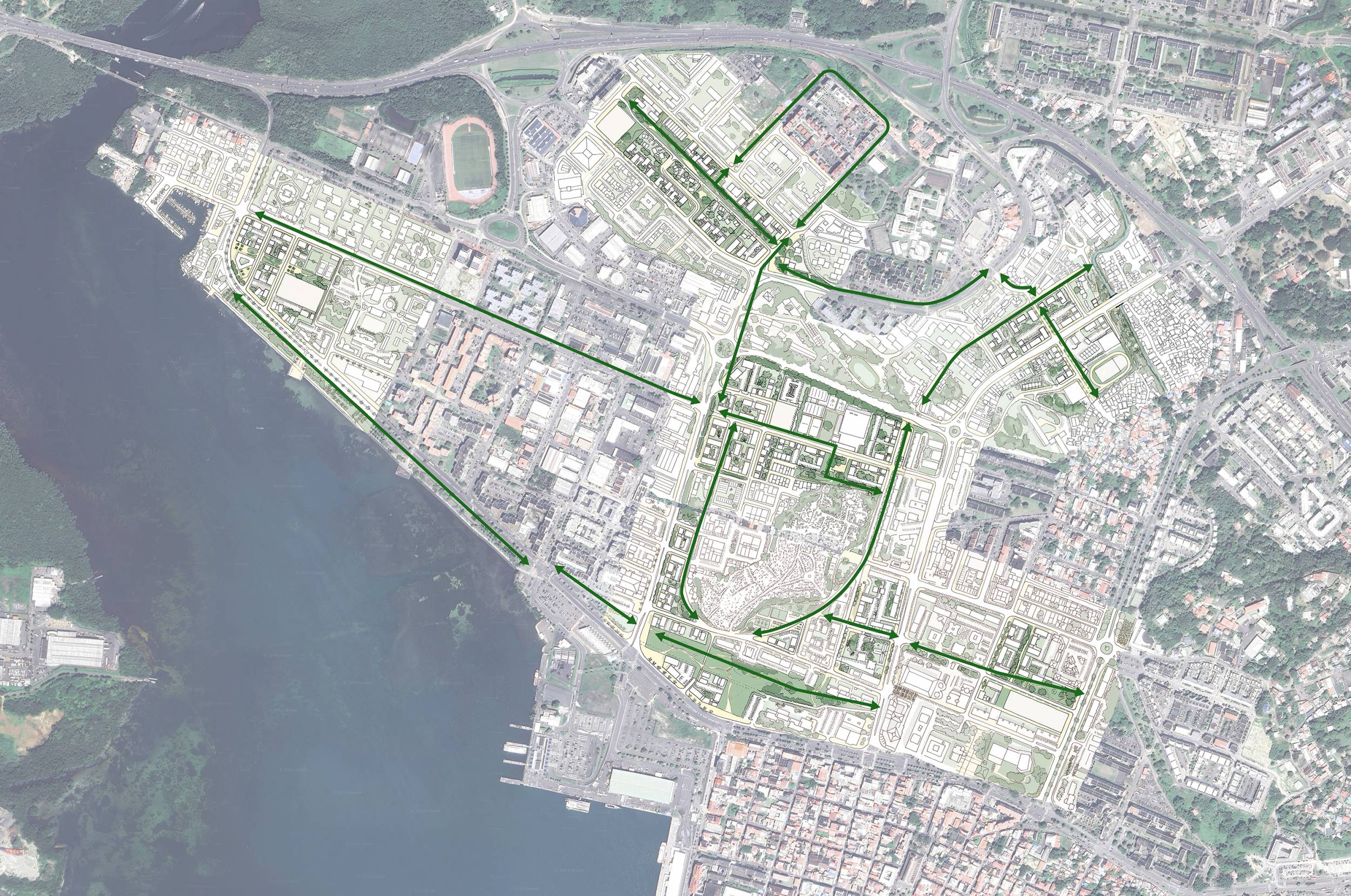 Urban regeneration NPNRU Cap Excellence, Guadeloupe — Ateliers 2/3/4/-31