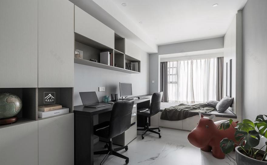 等待开花的树——舒适宜居的平层设计-20