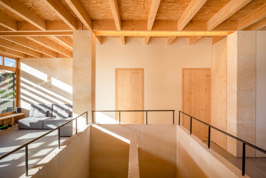 " Perraudin Architectes 打造环保、低成本石头木屋"-20