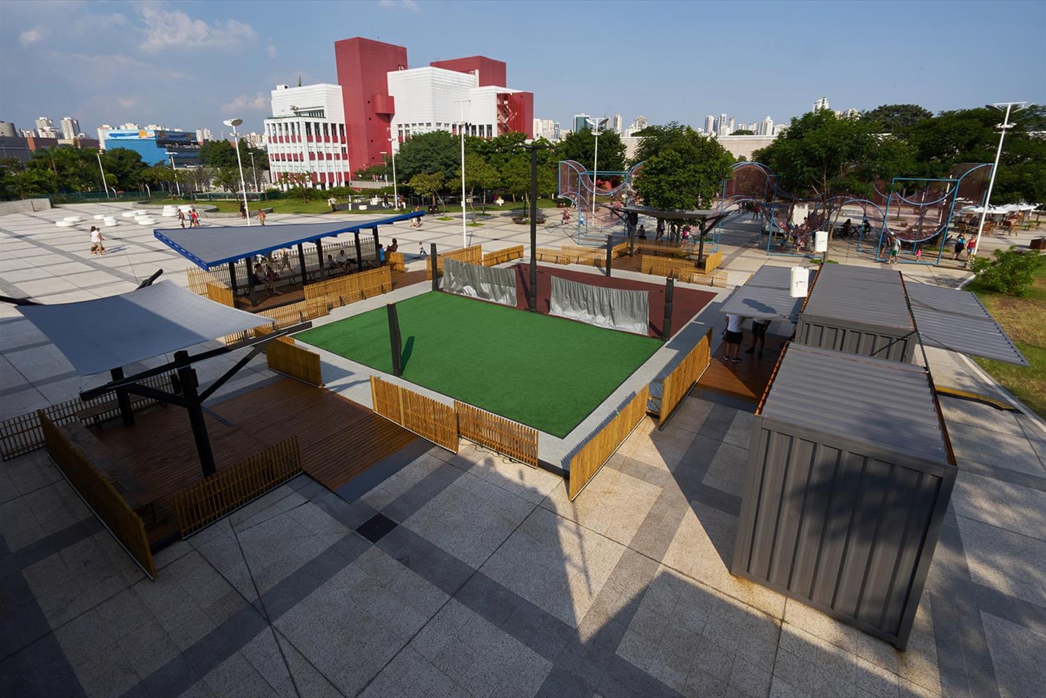 巴西 Sesc Belenzinho 体育中心-1