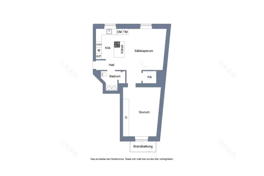 小户型厨房岛台设计案例-16