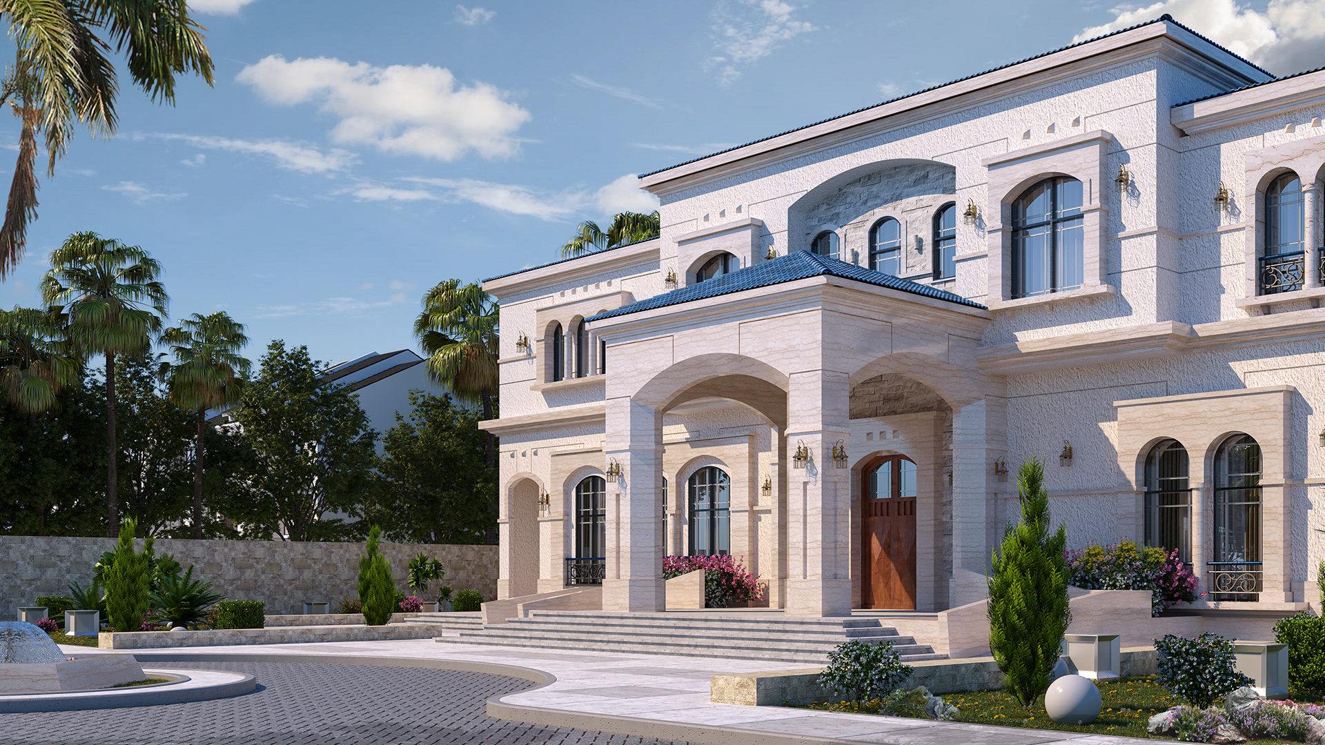 卡塔尔传统别墅丨卡塔尔多哈-20