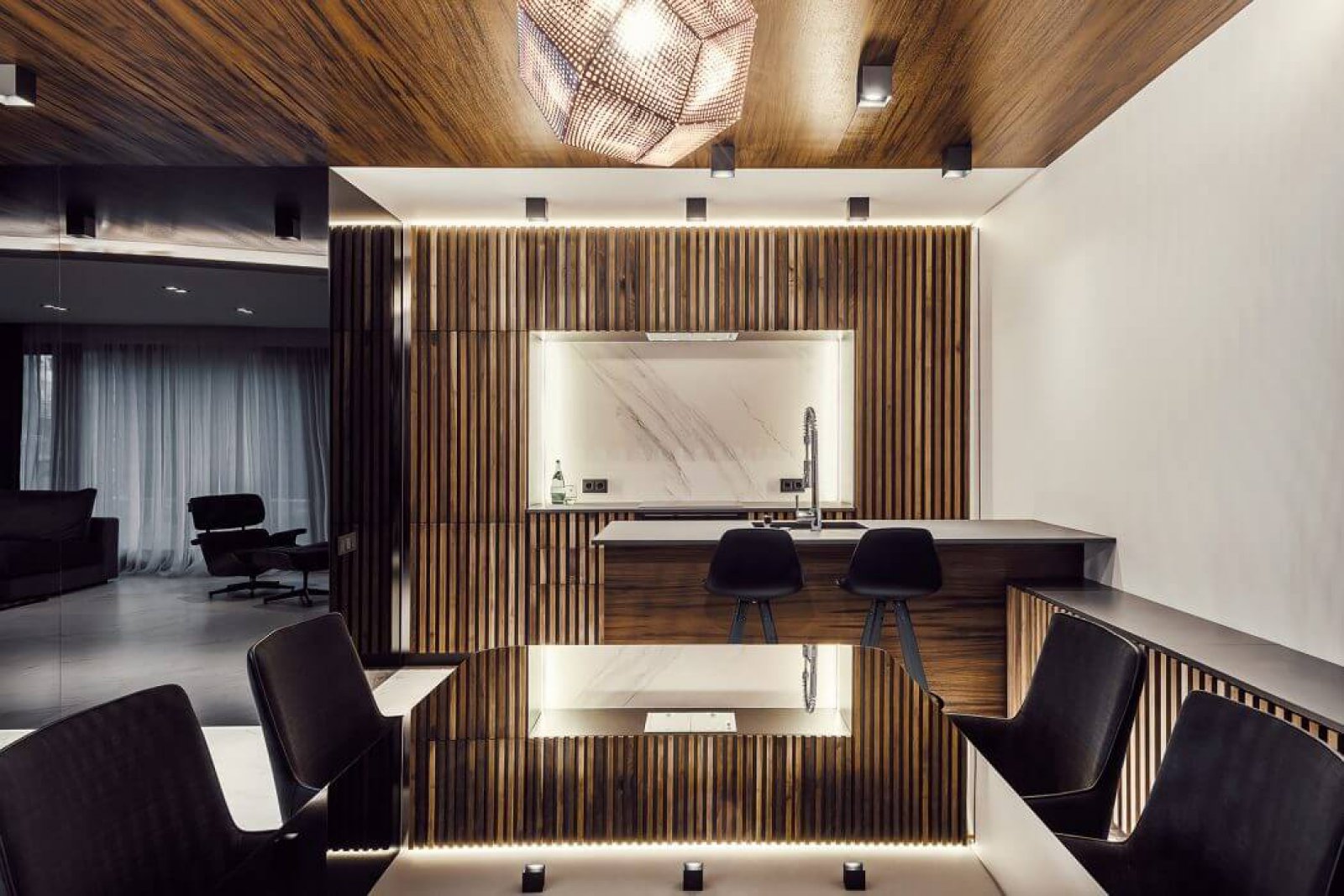 保加利亚现代感公寓设计  Pavel Yanev-3