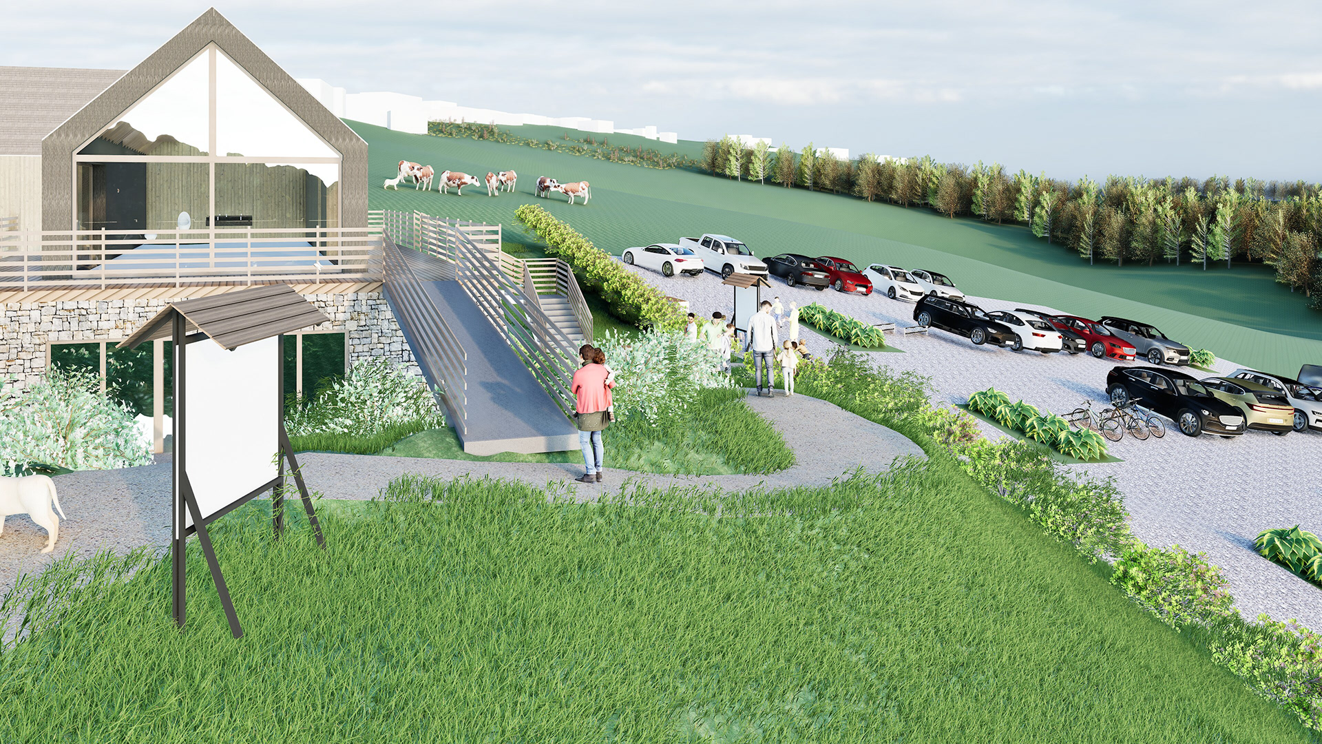 Jabłonka自行车道观景台项目-12