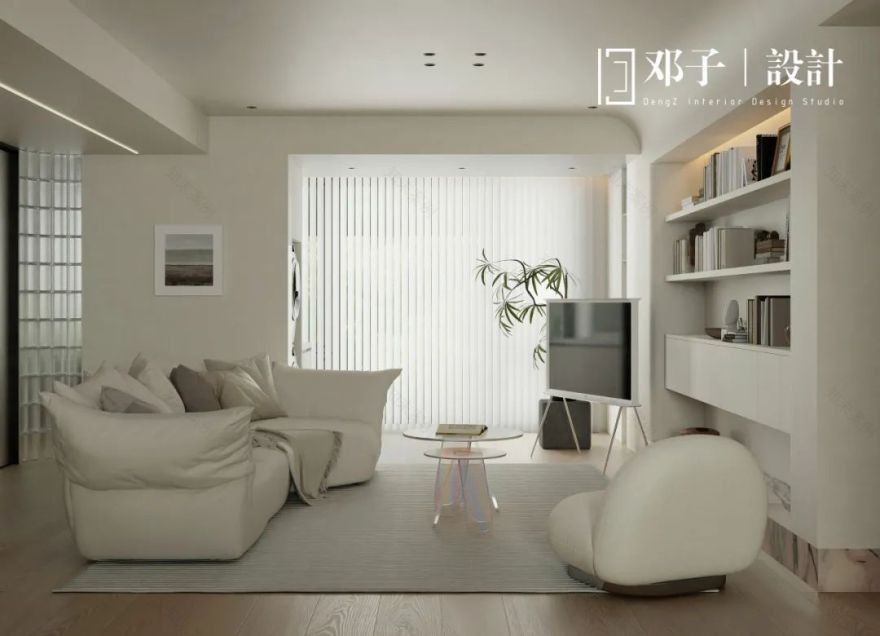 九里晴川奶油极简梦幻空间丨中国金山丨王燕-14