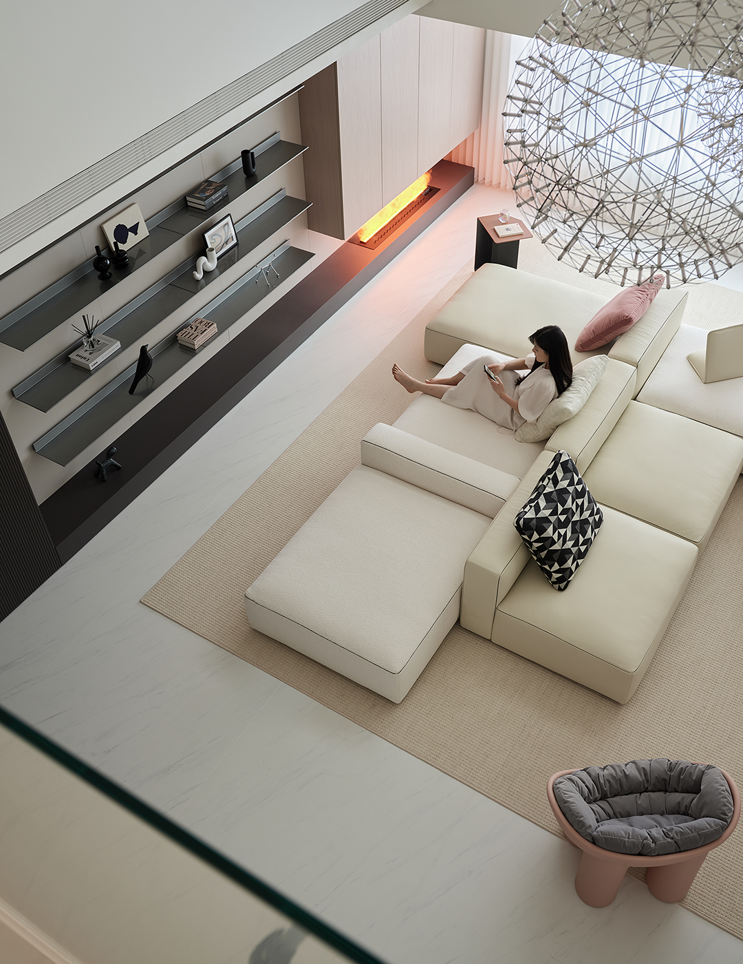 连云港同科汇丰国际 270㎡住宅丨中国连云港丨刘柱设计事务所-22