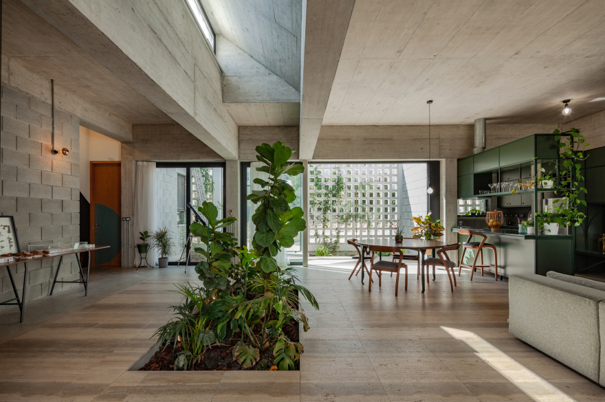 A House with Four Gardens / draftworks architects-20