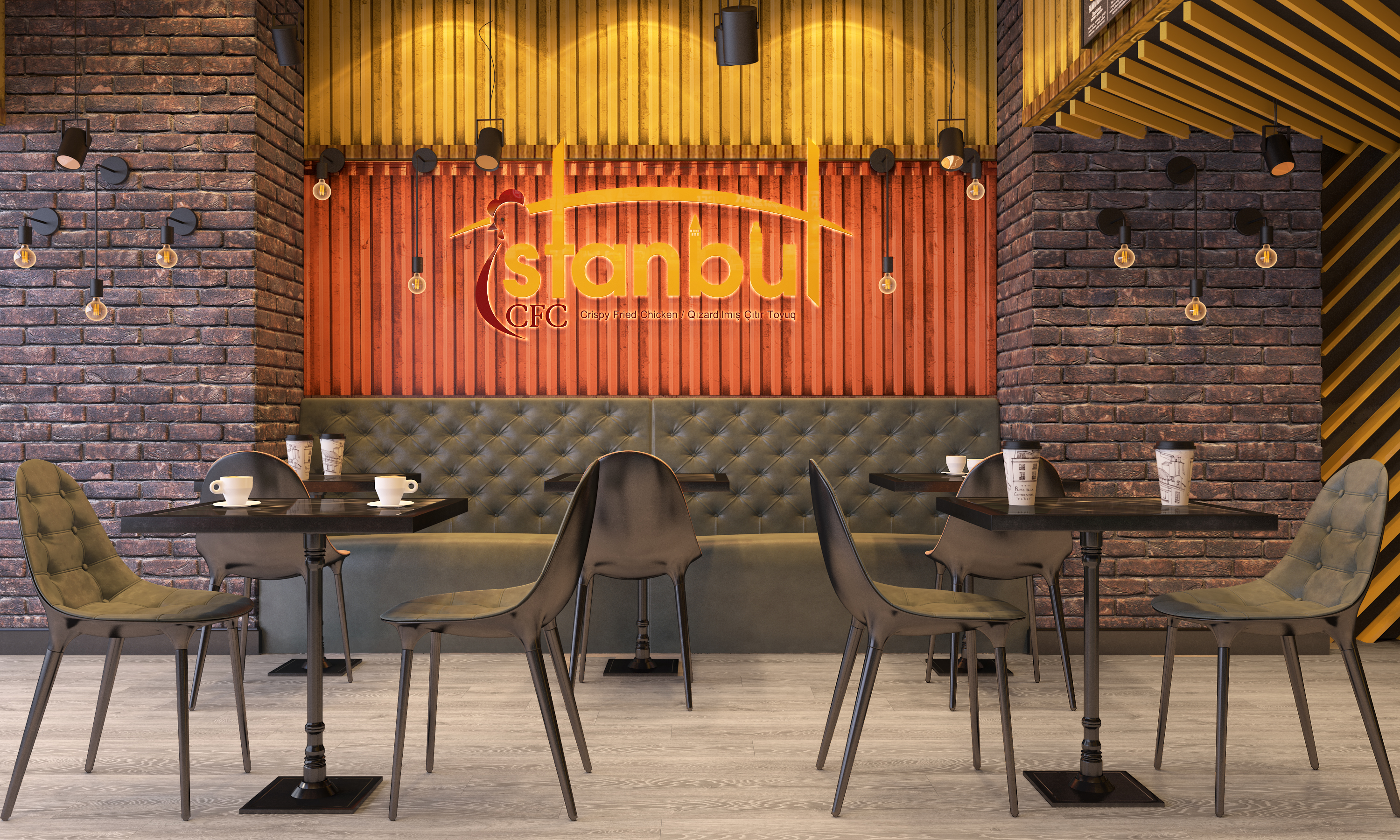 Istanbul·CFC 快餐店设计-9