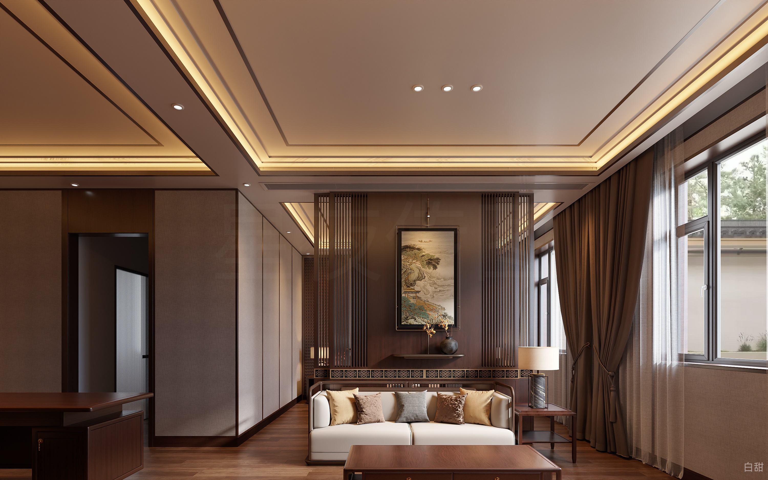 自然温馨、自在松驰的小家，越简洁越治愈~-1