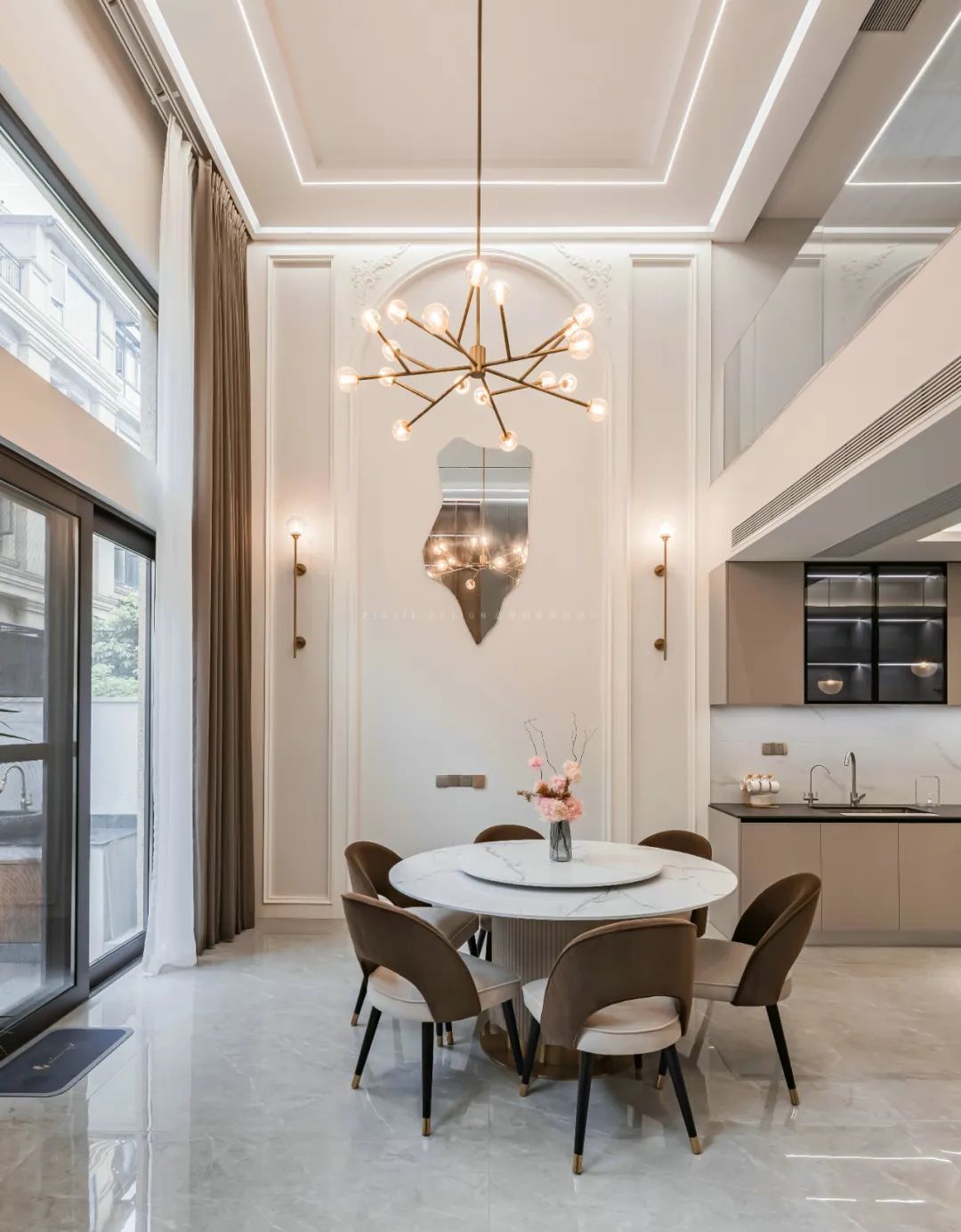 国博城私墅意式轻奢《粉韵小筑》丨中国重庆丨严斌,冉茜,况海霞-8