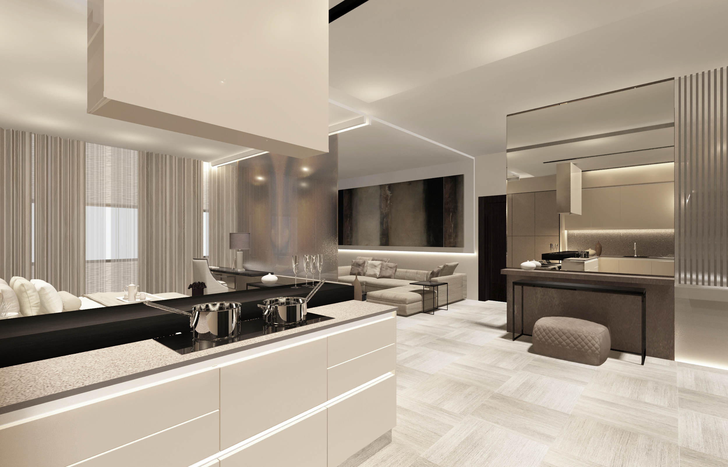 安曼豪华酒店公寓设计,简约时尚的度假空间-7