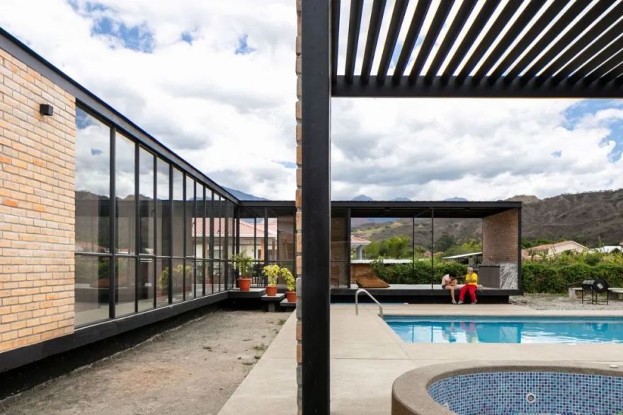 乡村民宿的钢构建筑艺术-19