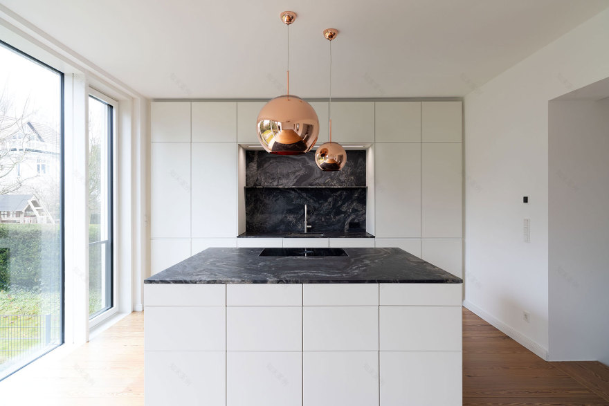 汉堡复式公寓轴对称设计与材料创新丨德国汉堡-12