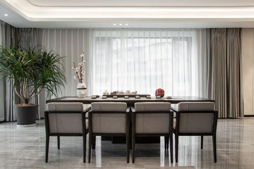 昆明山海湾现代商务空间,大气开阔与家居舒适完美融合-14