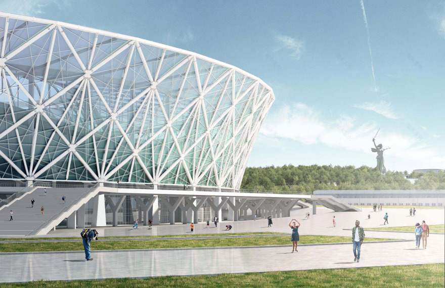 伏尔加格勒体育场,俄罗斯 / PI ARENA-75