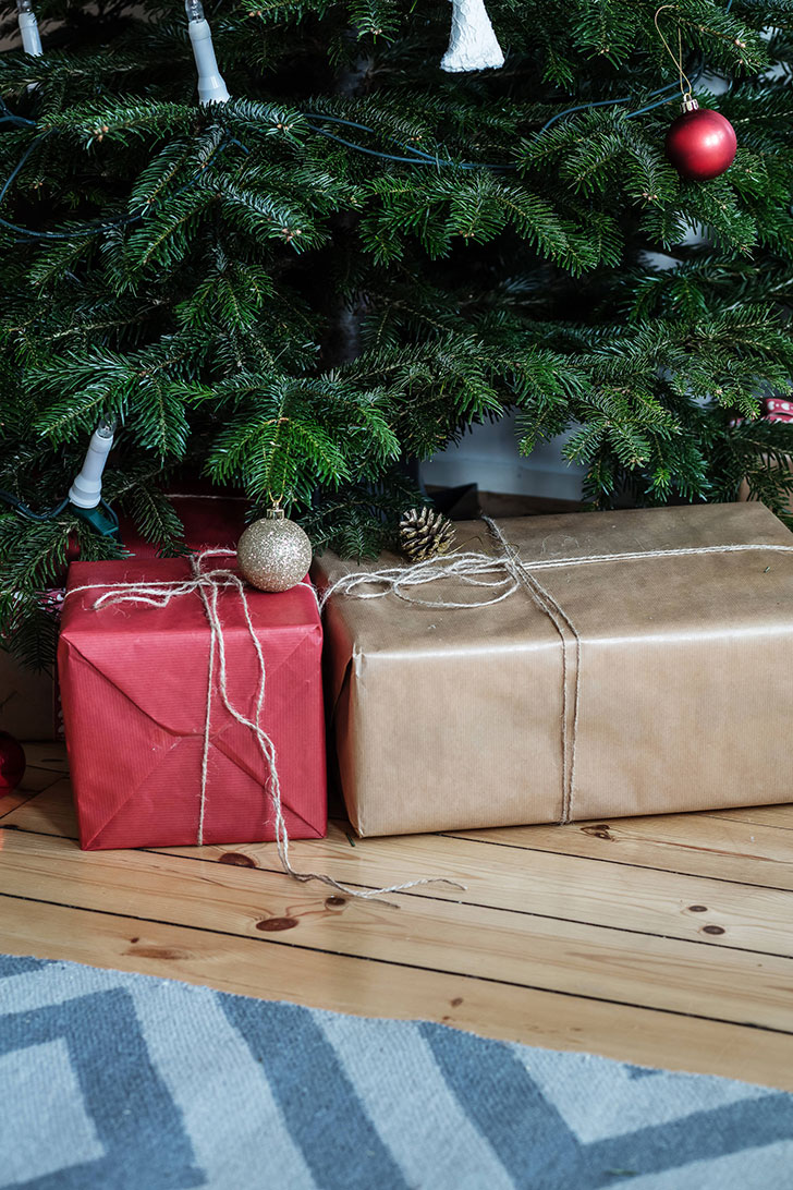 斯德哥尔摩极简公寓的圣诞变身-12