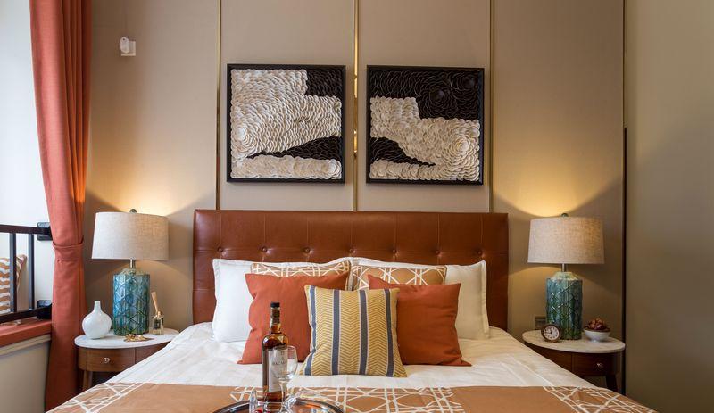 上海老城里B1户型107㎡北欧风软装设计·柔软时光-11