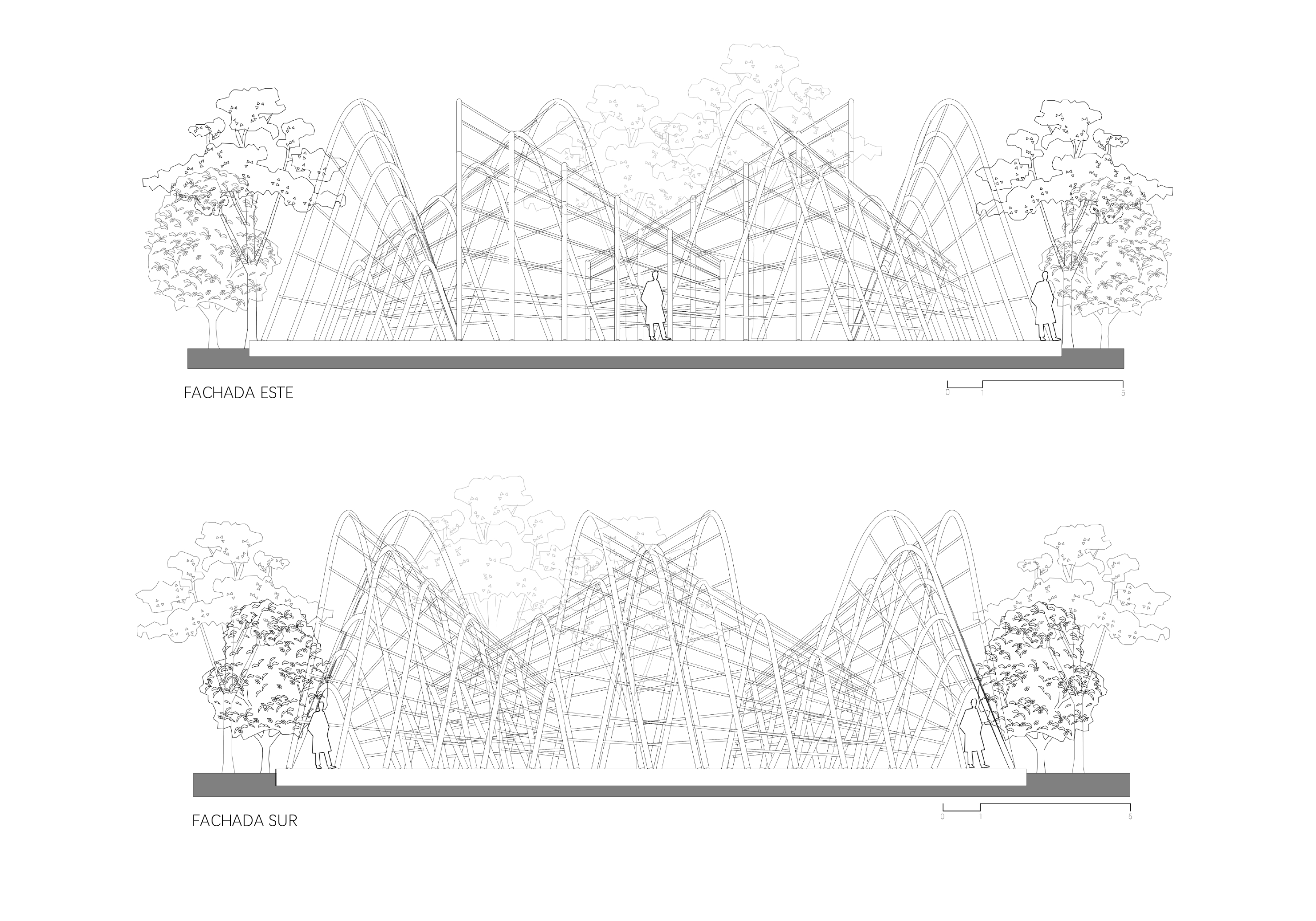 ARQT2211 Materiales y procesos _ Pabellón Los Arcos-10