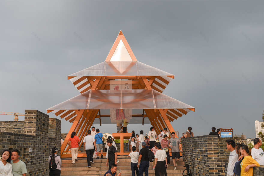 “再现拱辰门”·亭林园北门艺术装置丨中国建筑设计研究院有限公司一脉设计研究中心-23