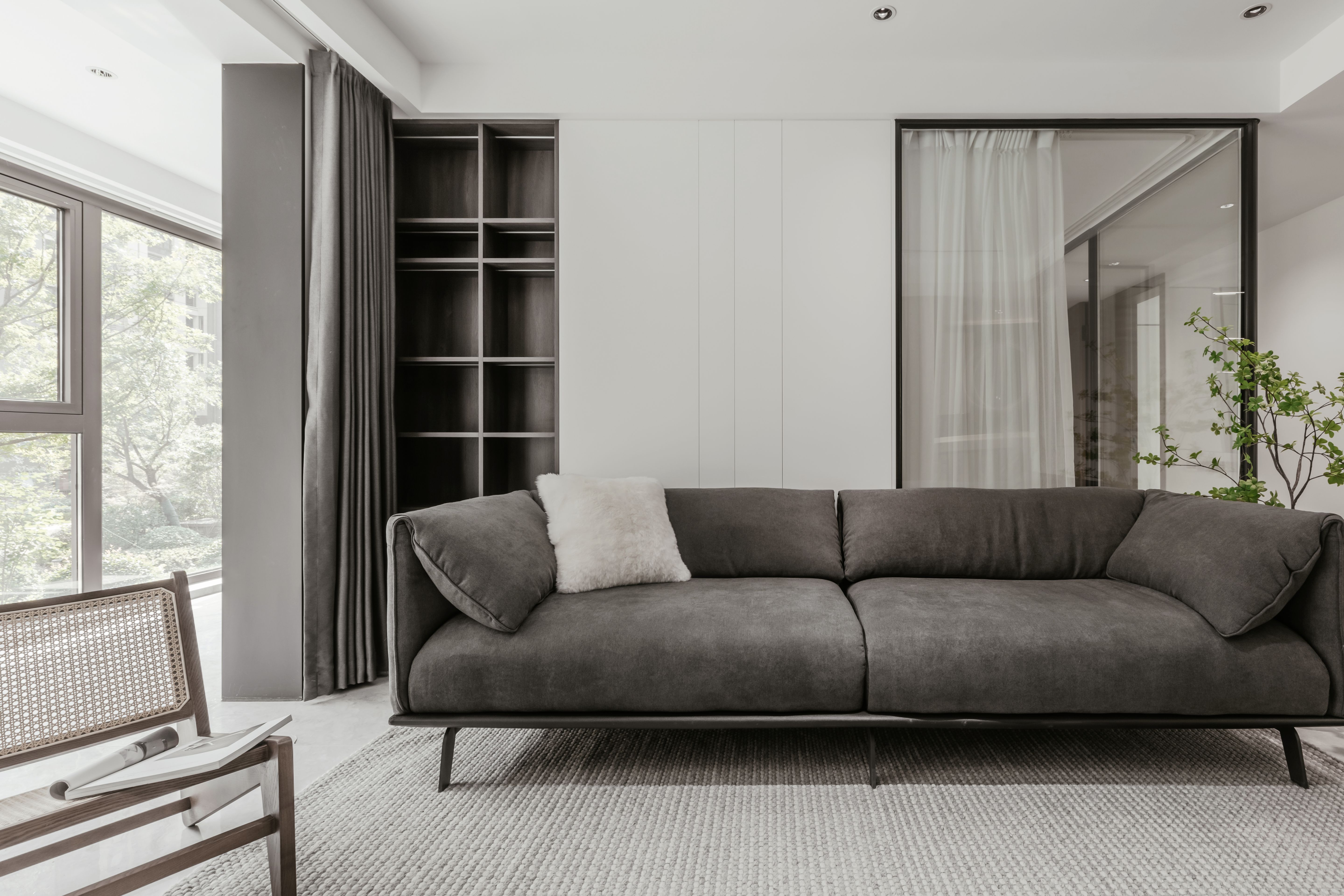 127㎡现代盐系住宅设计丨一道设计-11