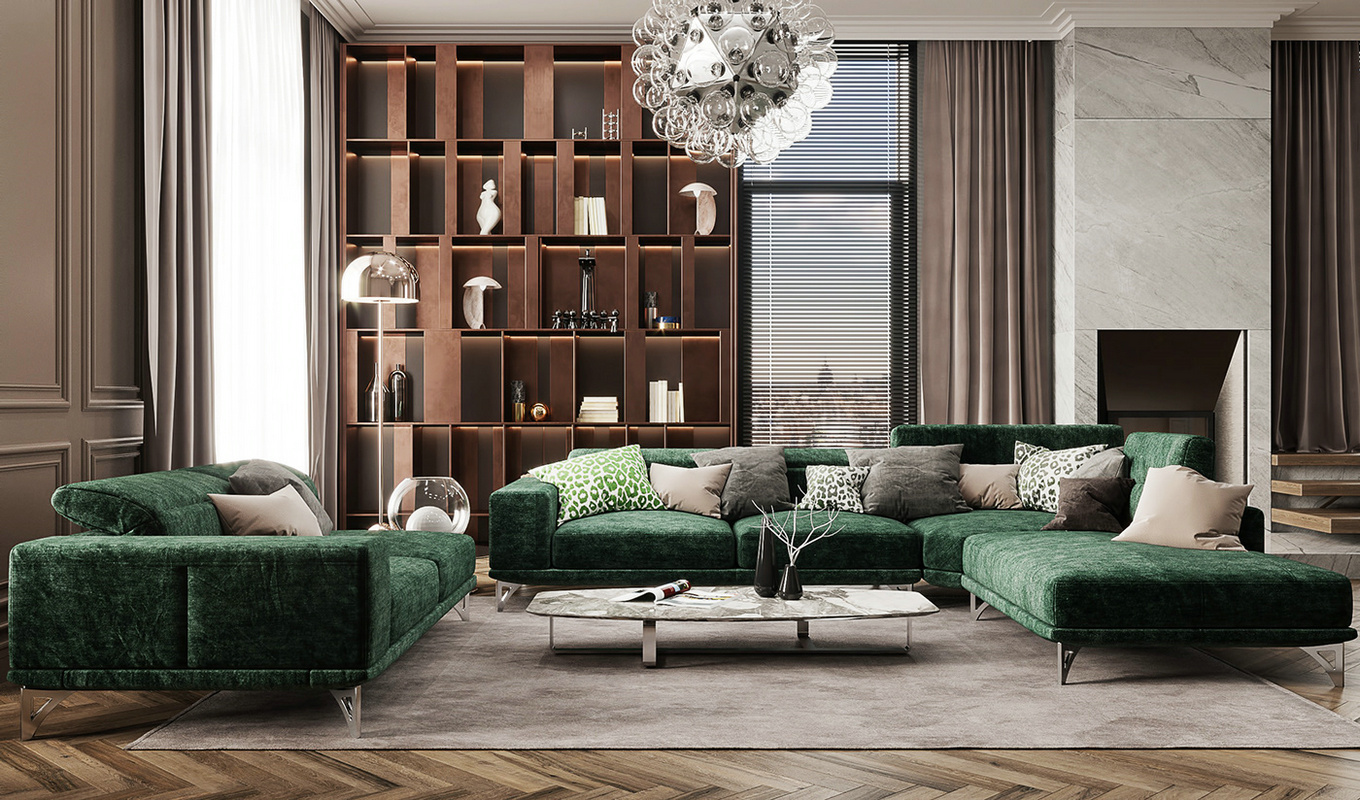 轻奢质感，打造成熟与娇嫩共存的室内空间-1