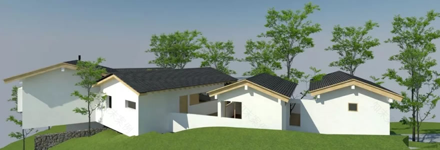 湖南益阳双公山居私宅设计-29