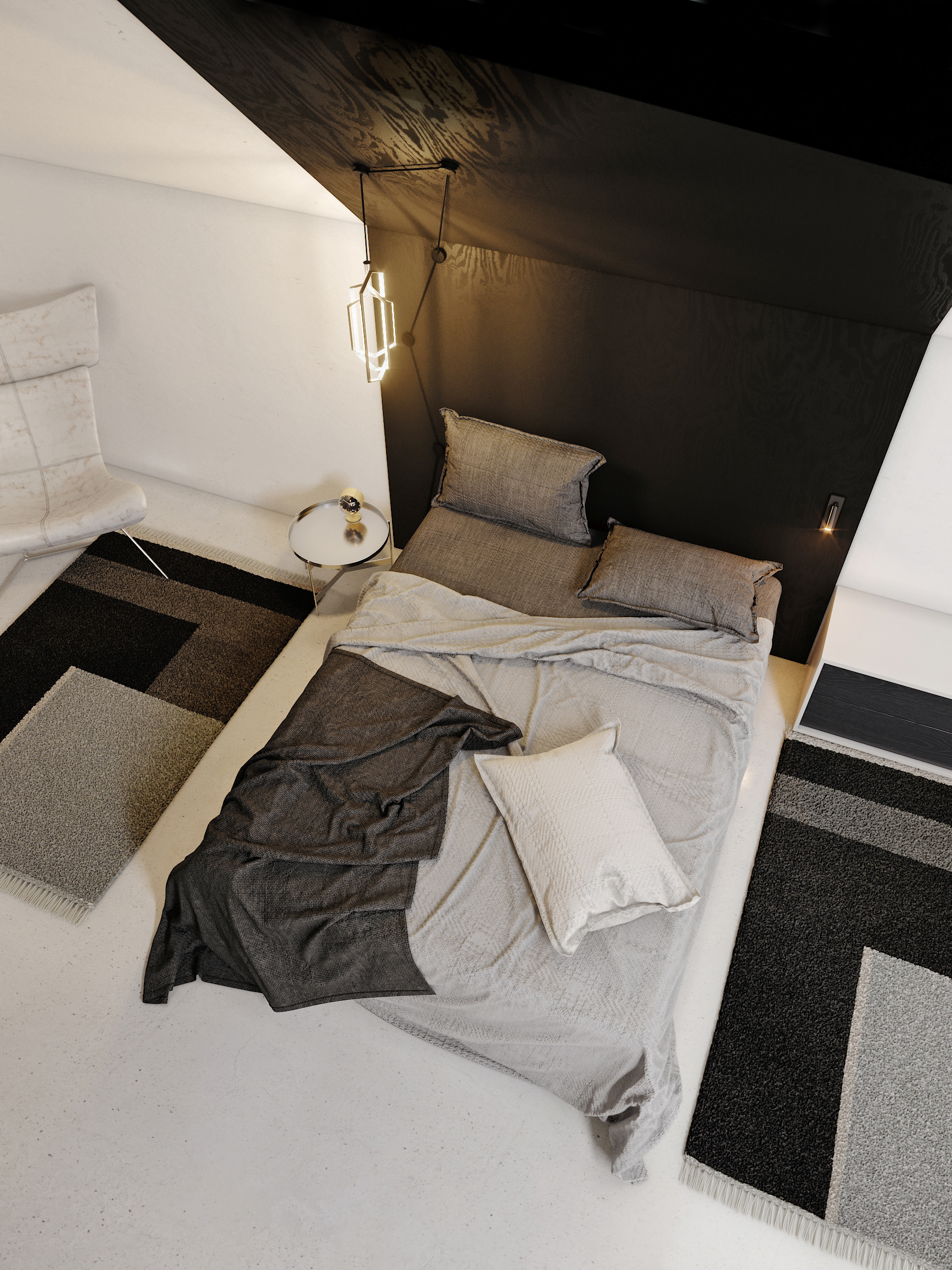 UNDER THE ROOF • master bedroom-0