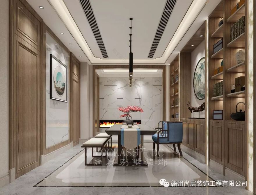 尚层设计 | 九里峰山三期悦山,传递轻奢美学-25