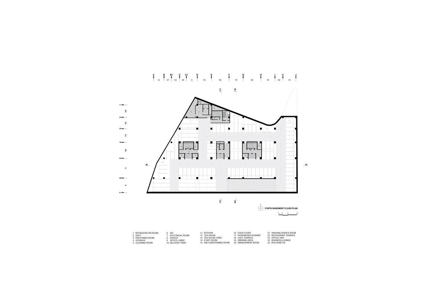 伊朗普兰萨商业和办公综合楼丨DOT ARCHITECTS-37