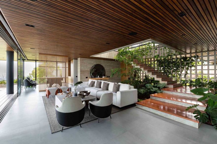 哥伦比亚寒带山间别墅,自然与建筑的和谐交融-10